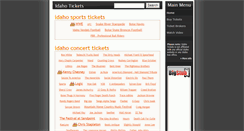 Desktop Screenshot of idahotickets.org