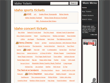 Tablet Screenshot of idahotickets.org